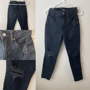 black Old Navy OG fit pants size 2